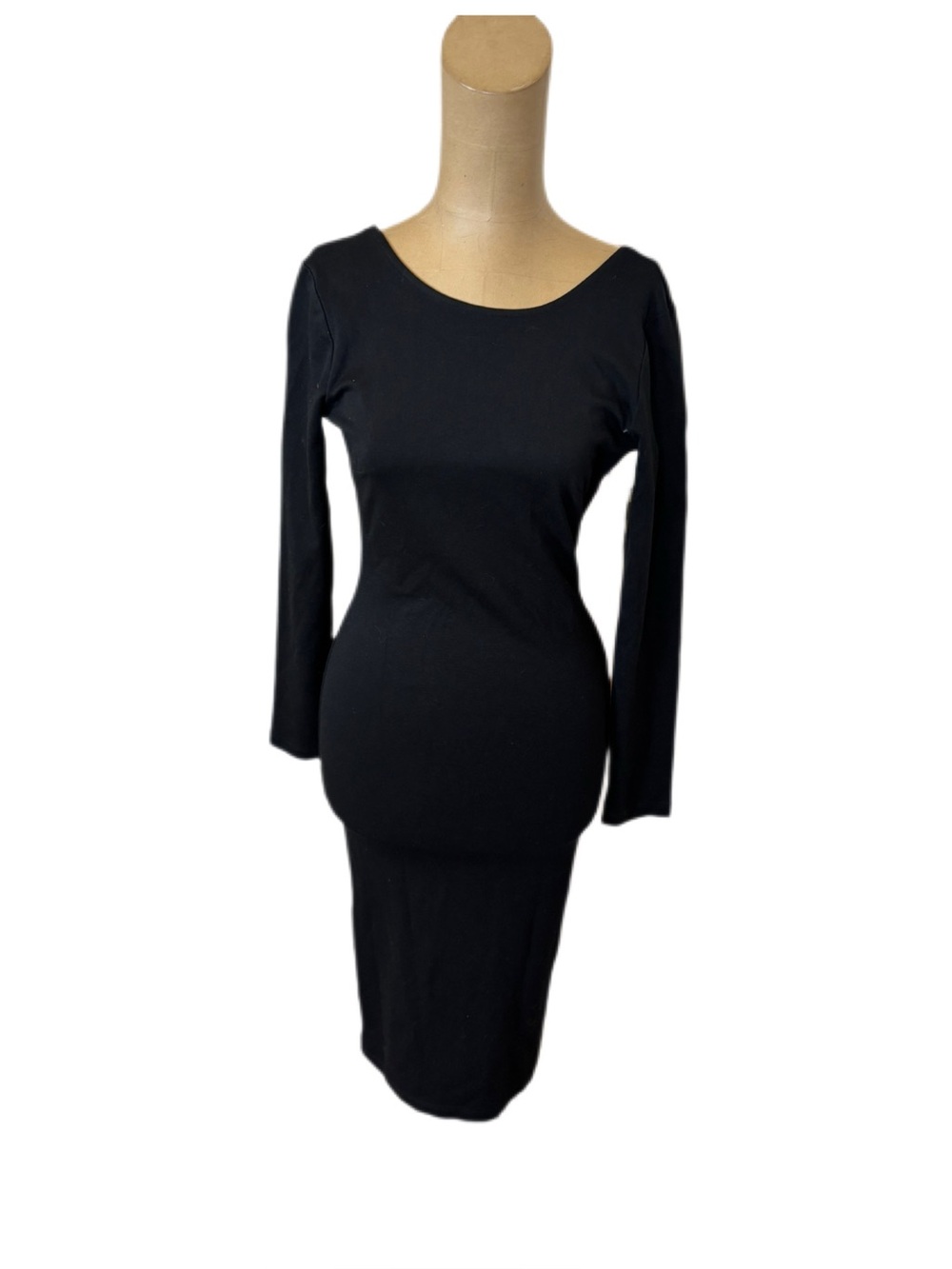 NWT! Lulus Va Va Voom Black Backless Midi Dress Size Small
